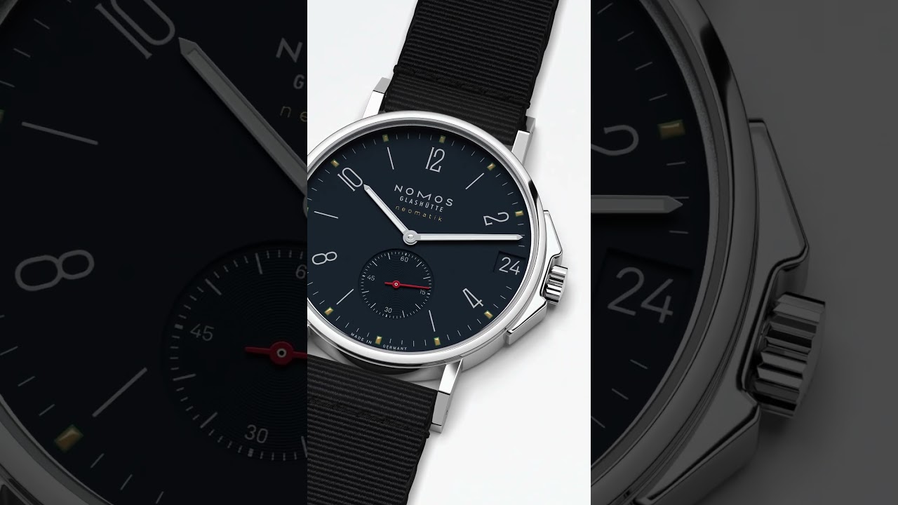 The all-rounder from Glash&uuml;tte: Ahoi neomatik 38 date Atlantic #nomos #nomosglashuette