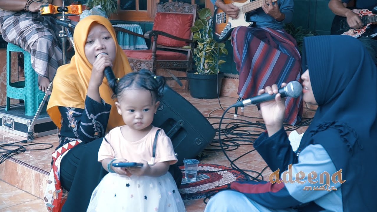 #Hastina #Adeena VERSI QASIDAH SANTAI ROBBI covered Aida Adeena