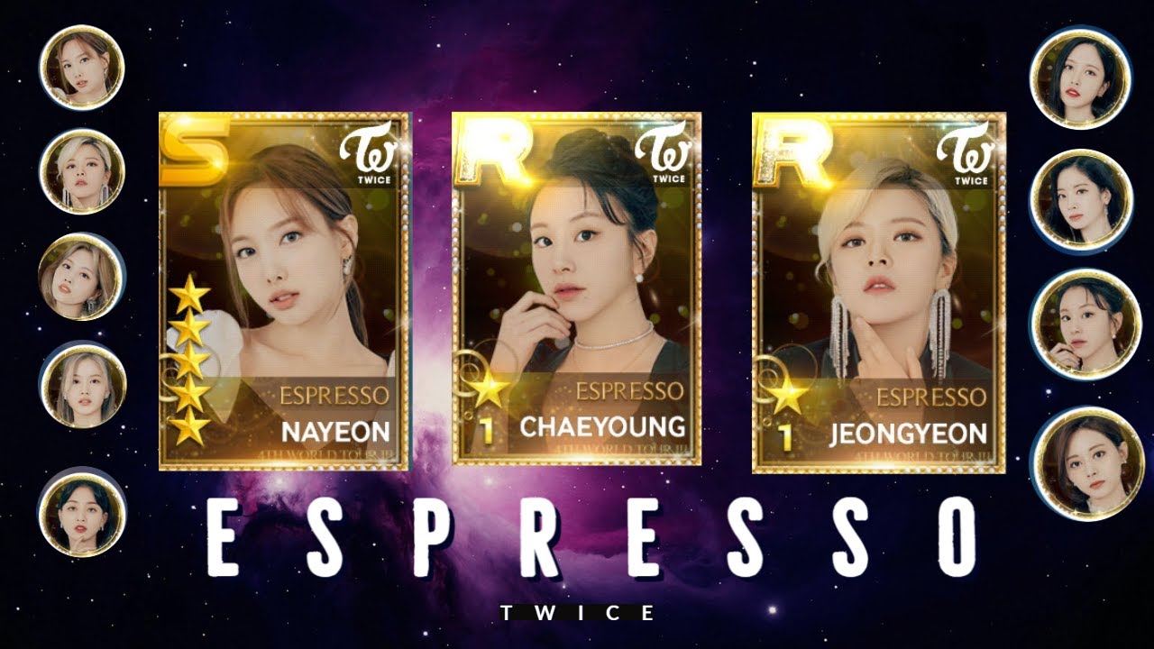 Completing TWICE ESPRESSO Event LE + pfp 💕☕️ { Superstar JYP