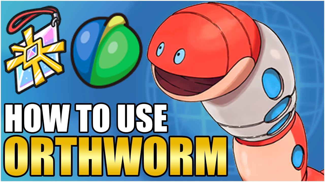 Best Orthworm Moveset Guide - How To Use Orthworm Competitive Earth Eater VGC Pokemon Scarlet Violet