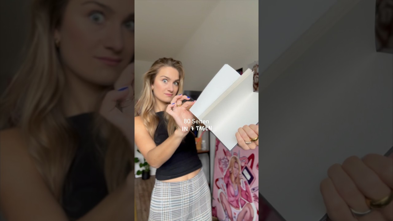 80 Seiten ZEICHNEN in 7 Tagen 😨✍️  Schreibt mir unbedingt Ideen f&uuml;r Motive in die Kommentare ✨