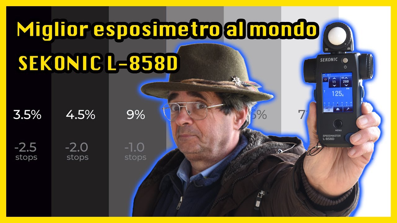 ESPORRE AL TOP. SEKONIC L-858D