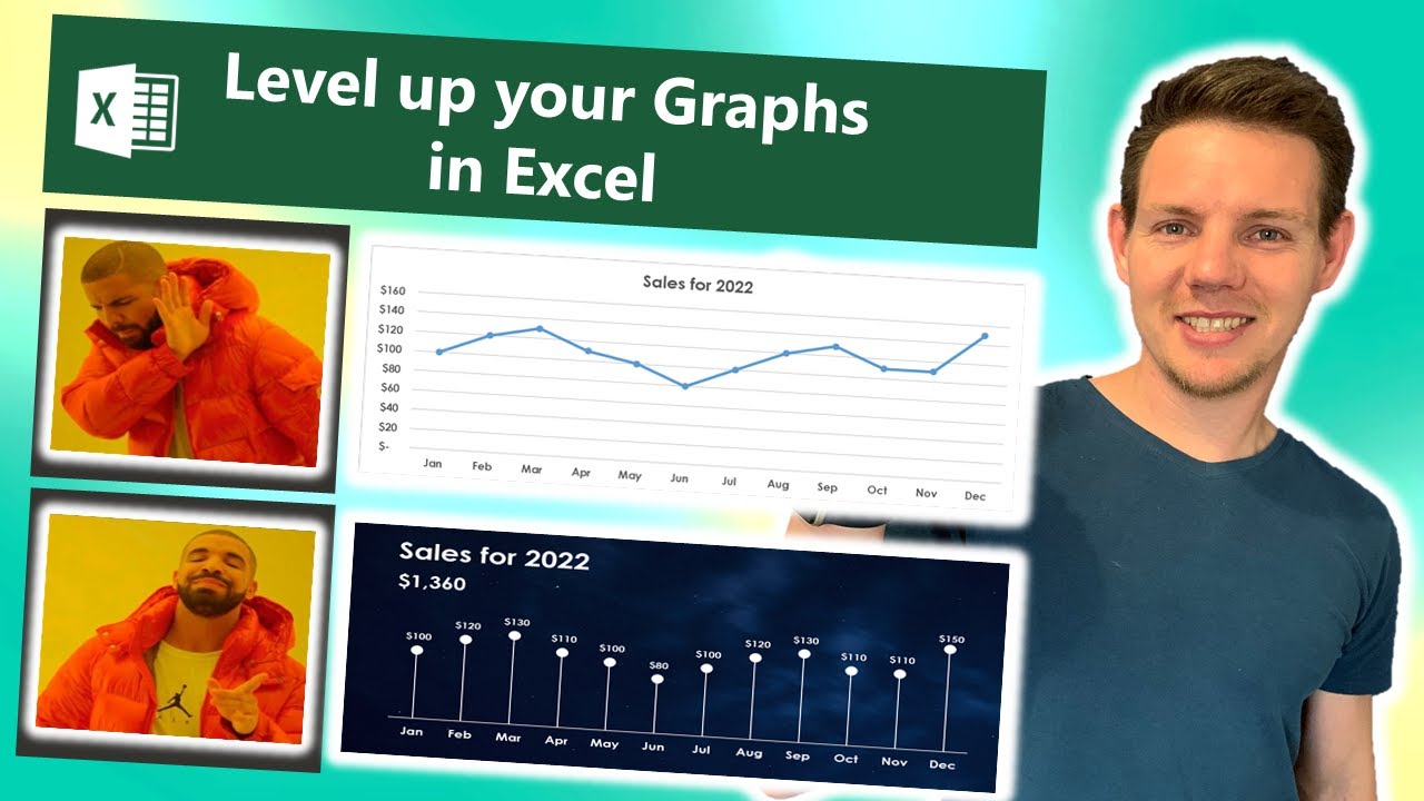Level up your Graphs in Excel | #Graphs in #Excel | #Excelerate