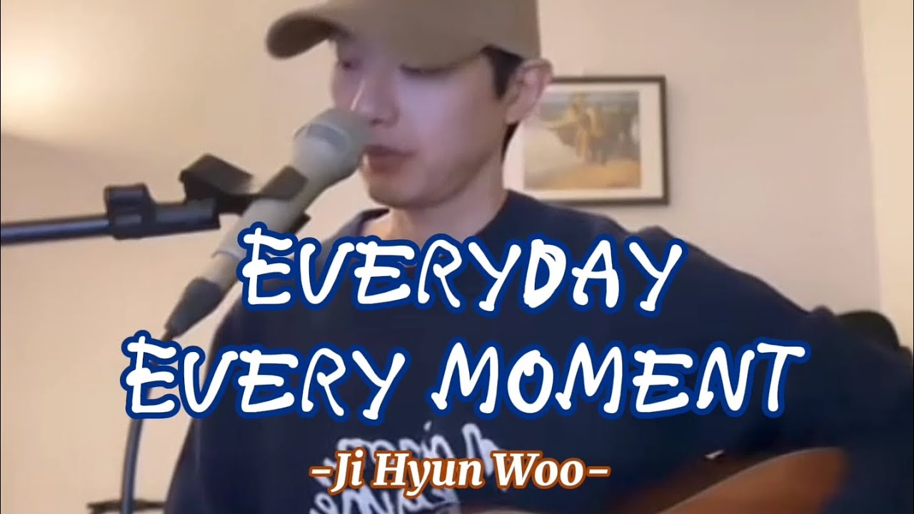 Every day, Every Moment' (모든 날, 모든 순간) - 지현우 Ji Hyun Woo Cover🌟 12_08_2023 Instagram Post💚