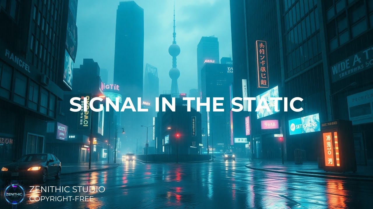 Signals in the Static 🌌 | Moody Electronic Pop for Late Nights