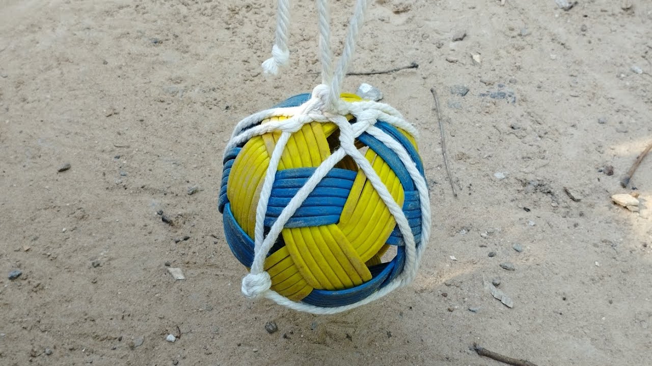 Ball Knot Easy to carry Ball #diyrope #knottutorial #outdoor #practical #ropetrick
