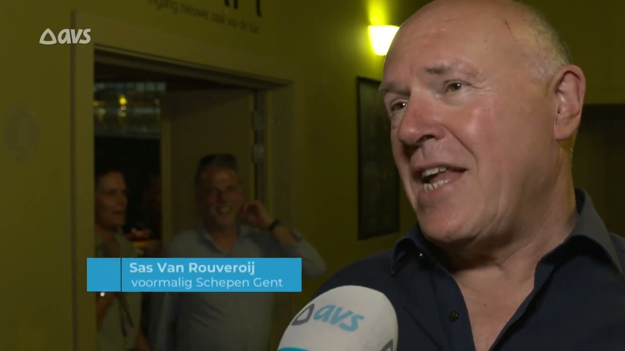 Koen Crucke gehuldigd in Gent