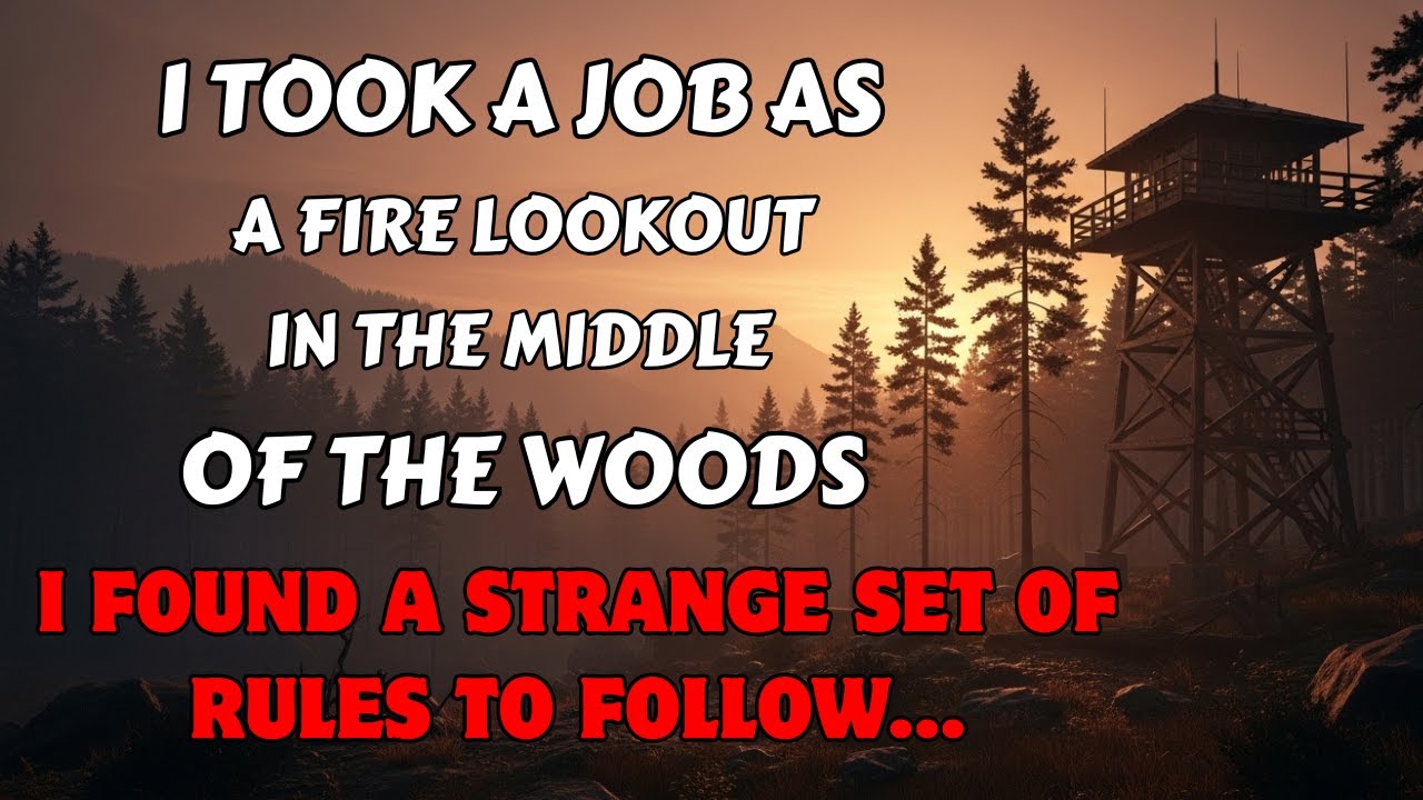 I Took A Job As A Fire Lookout In The Woods, I Found A Strange Set Of Rules To Follow