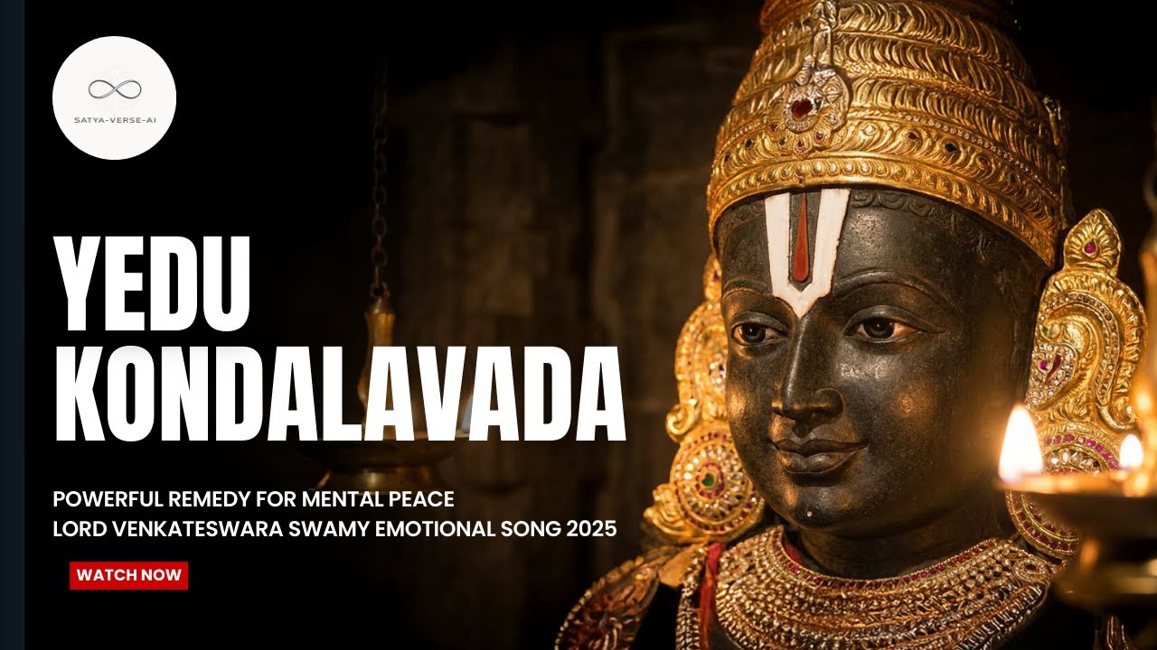 Yedu Kondalavada | Powerful Remedy for Mental Peace | Lord Venkateswara Swamy Emotional Song 2025