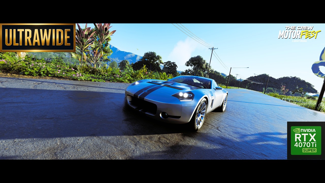 Ford Shelby GR1 - The Crew Motorfest - Moza CS V2P Wheel Gameplay - Ultrawide