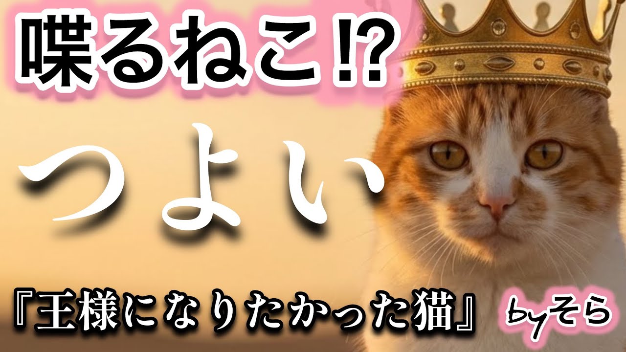 しゃべる猫のそら【王様になりたかった猫】