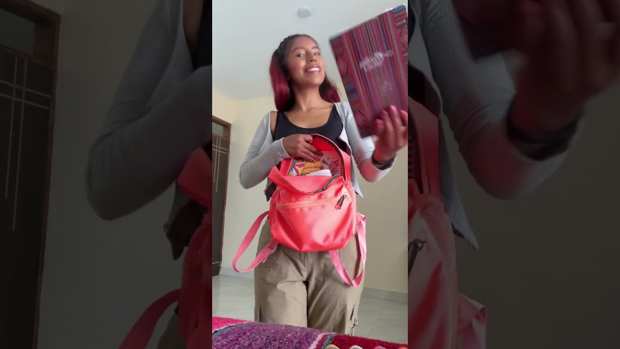 Acomp&aacute;&ntilde;enme a alistarme para mi primer d&iacute;a de clases 📚