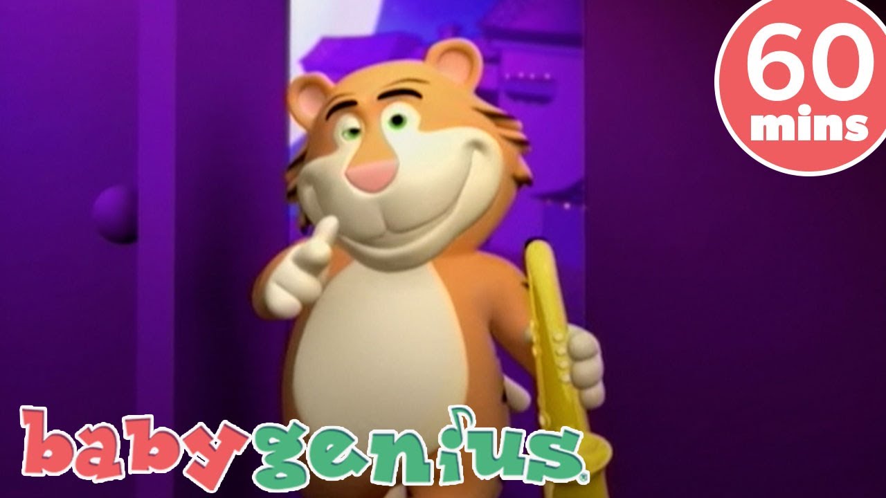 Tempo the Tiger and more! 🐅| Baby Genius | Nursery Rhymes & Kids Music 🎵
