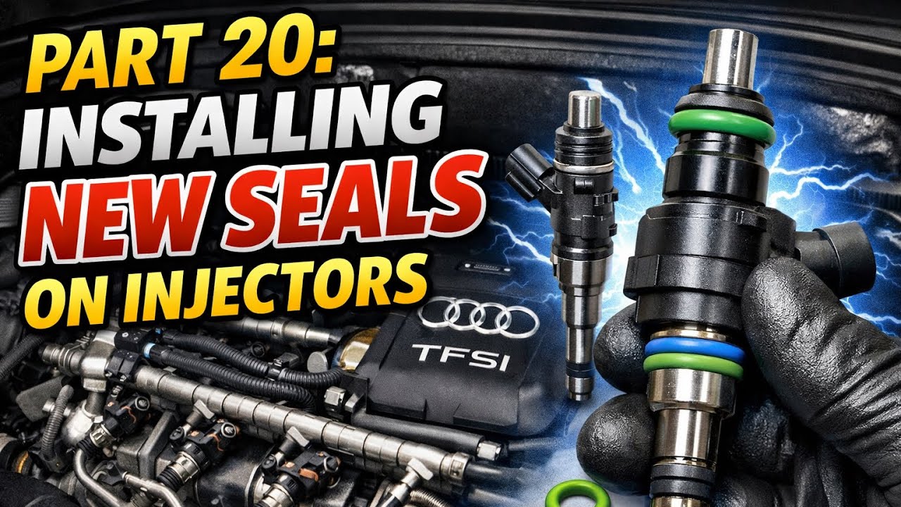 Part 20: Resealing the critical, high-pressure Teflon seal on the injectors!!!DIY STYLE