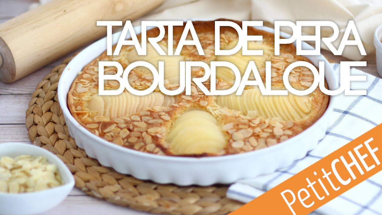 Bourdaloue, tarta de almendras y peras | Petitchef