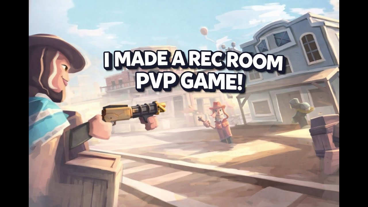 I made a rec room pvp game (it goes really well acually)