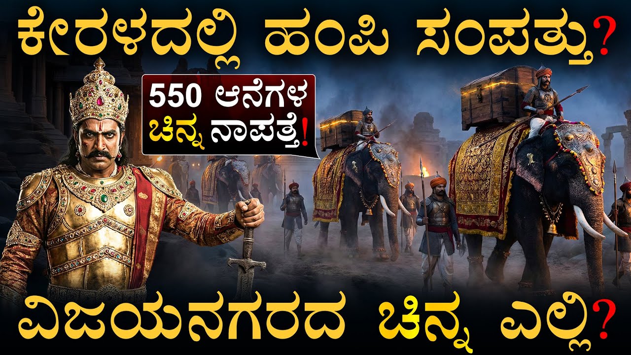 ಚಾರ್‌ಮಿನಾರ್‌ ಕಟ್ಟಿದ್ದು ಹಂಪಿ ಚಿನ್ನದಲ್ಲಿ!?| Where is Hampi's Lost Treasure? | Vijayanagara |MasthMagaa