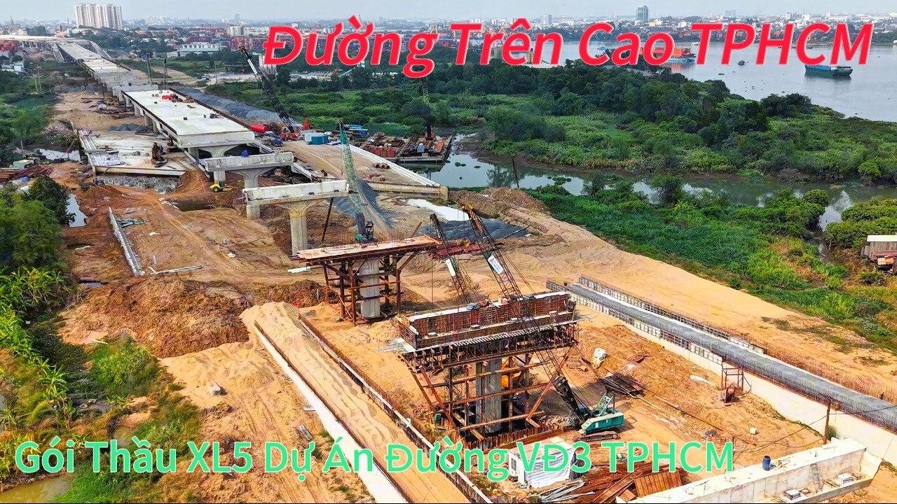 Đường Trên Cao TPHCM. Gói Thầu XL5 Thuộc Dự Án Đường VĐ3 TPHCM.