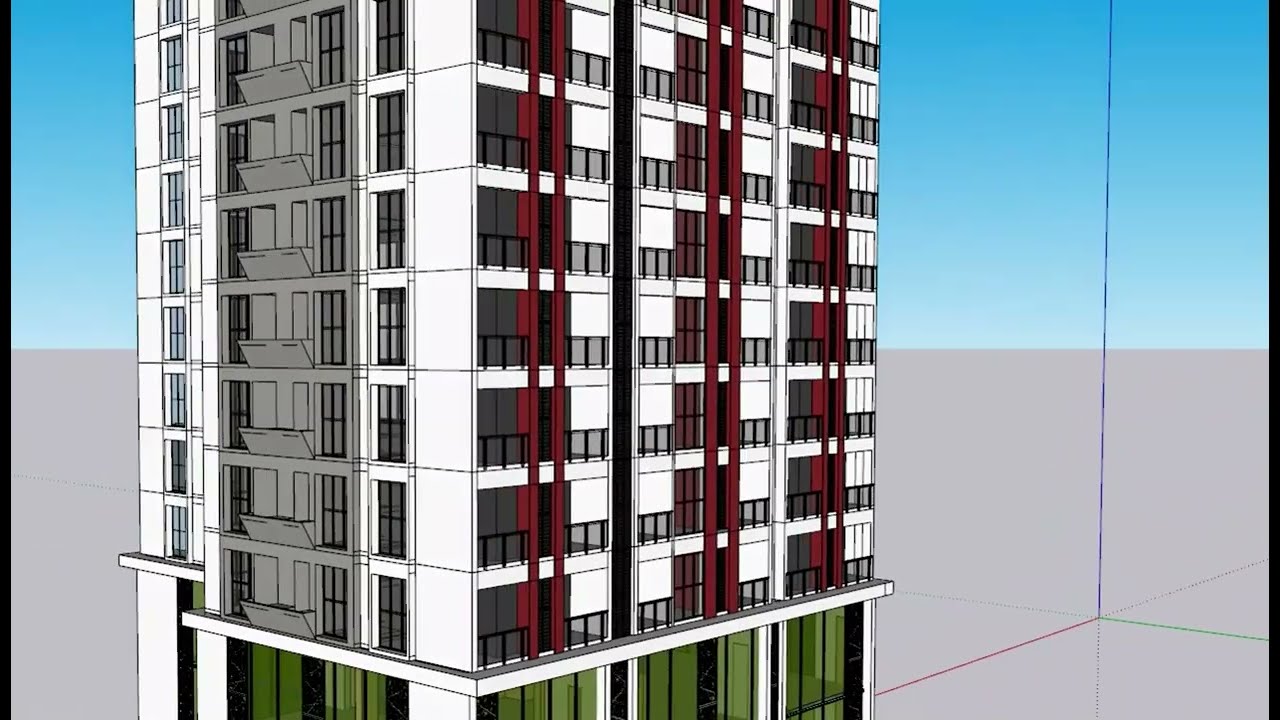 Ultra Modern 3d Design High Rise 2 Residential Building 2026 🏡 | Luxury Home Animation Walkthrough