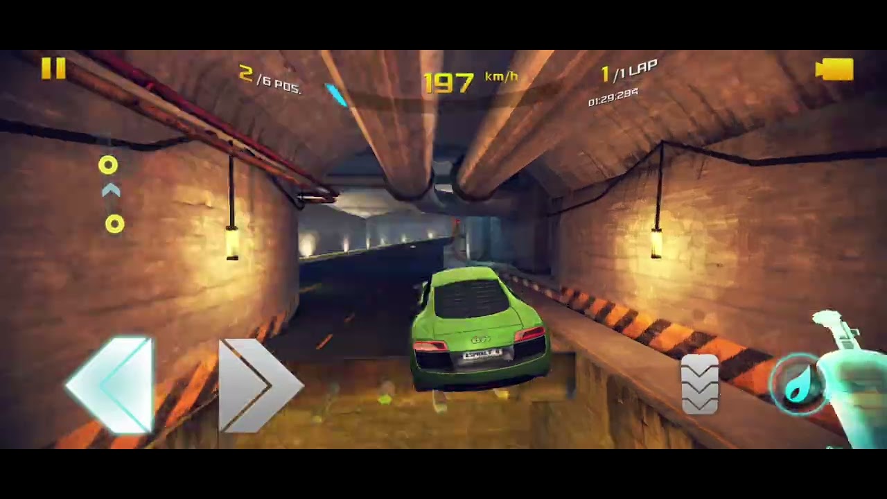 Track Destruction! 6 Cars Go Full Throttle Asphalt 8
