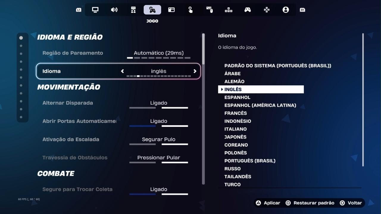 Minhas configs  mudei um pouco!!
