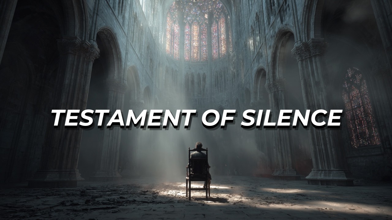 Testament of Silence 🕯️ | Dark Rock Song About Losing Faith