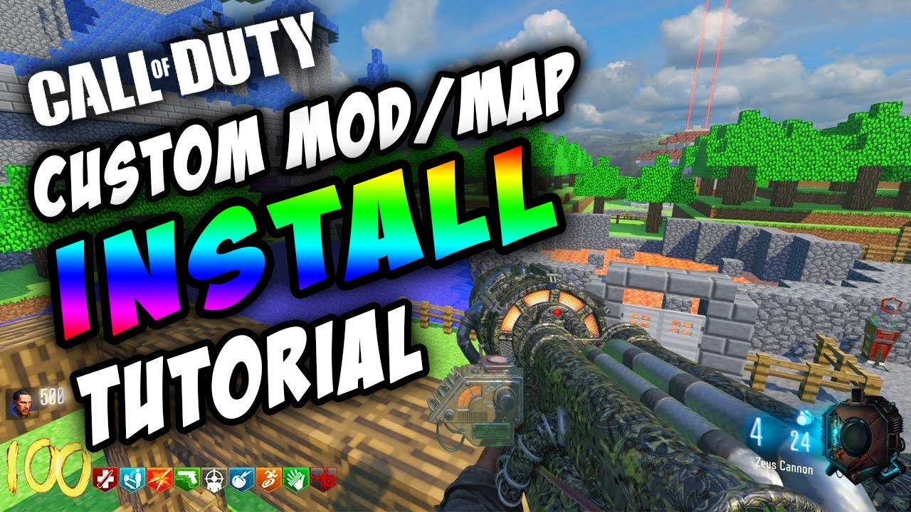 Custom Zombies Maps/Weapon Mods INSTALL TUTORIAL
