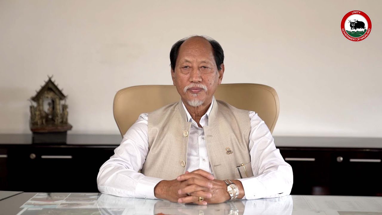 Chief Minister Neiphiu Rio's Message to the people of Nagaland on 18th May 2021