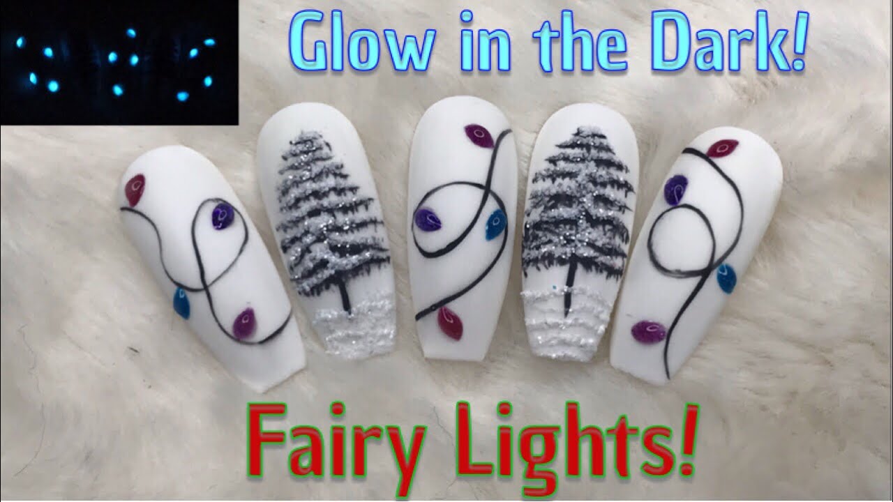 Glow in the Dark Fairy Lights and Wintry Trees! | Madam Glam | Nail Sugar