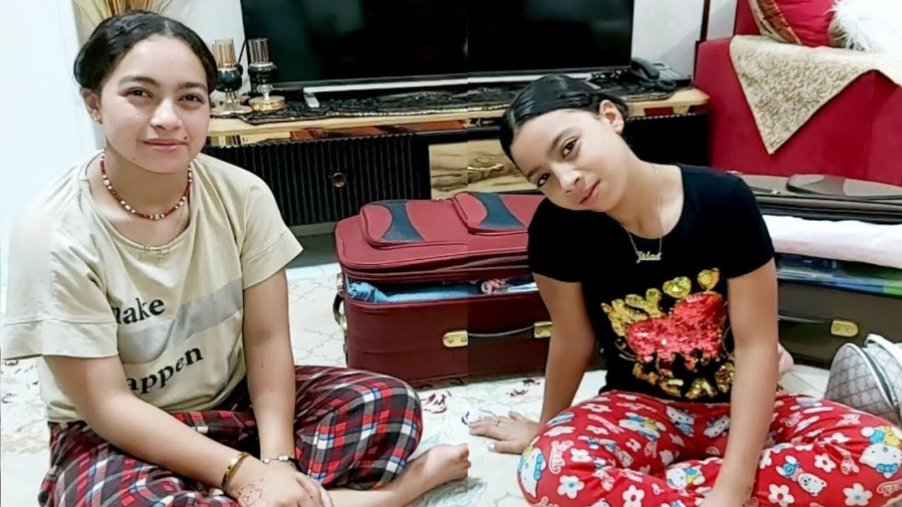 روتين قبل السفر بيوم ✈ وتجهيز كل حاجة للمصيف 🏖