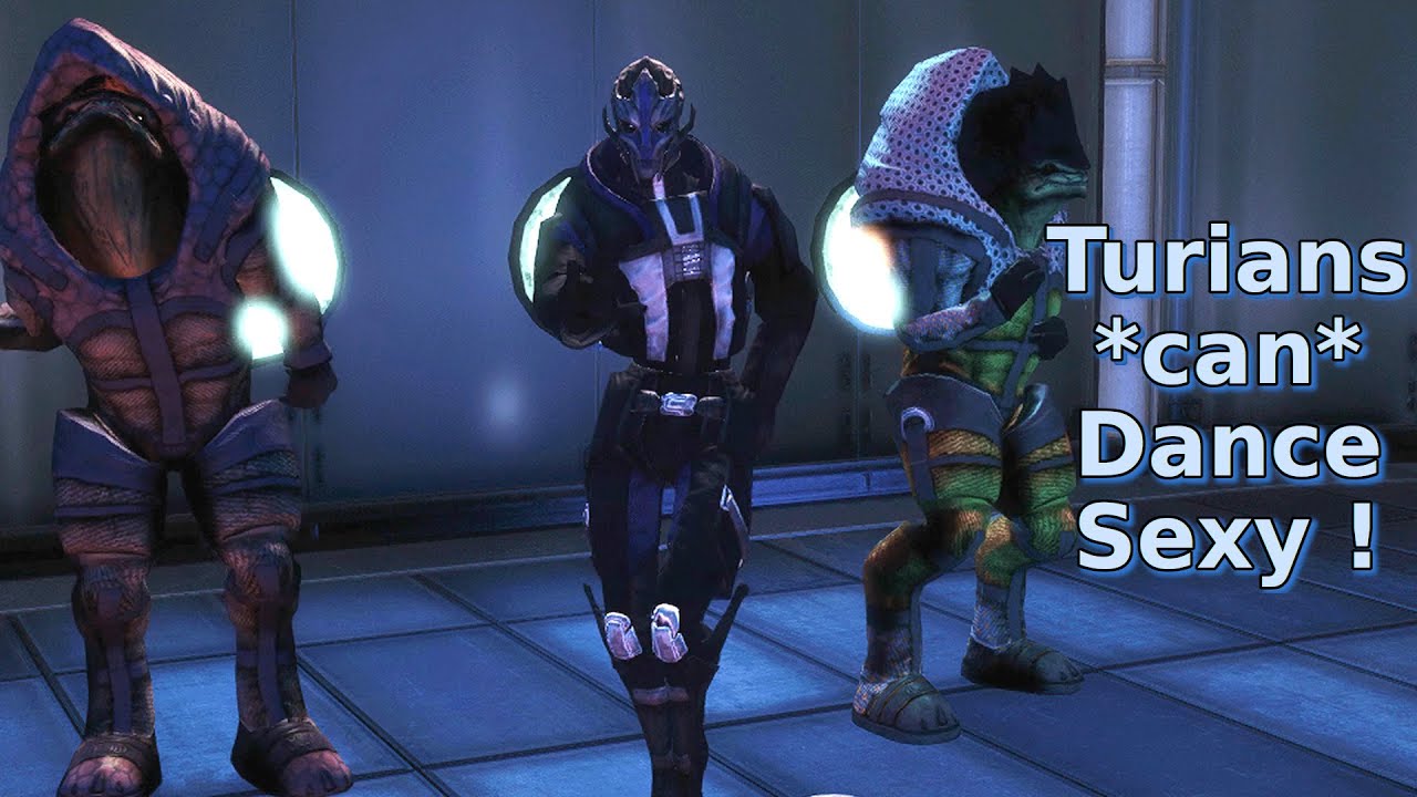 Female Turian dancing sexy in Dark Star (ME2) + Krogan Tail-Twerking (EPT Special 10)