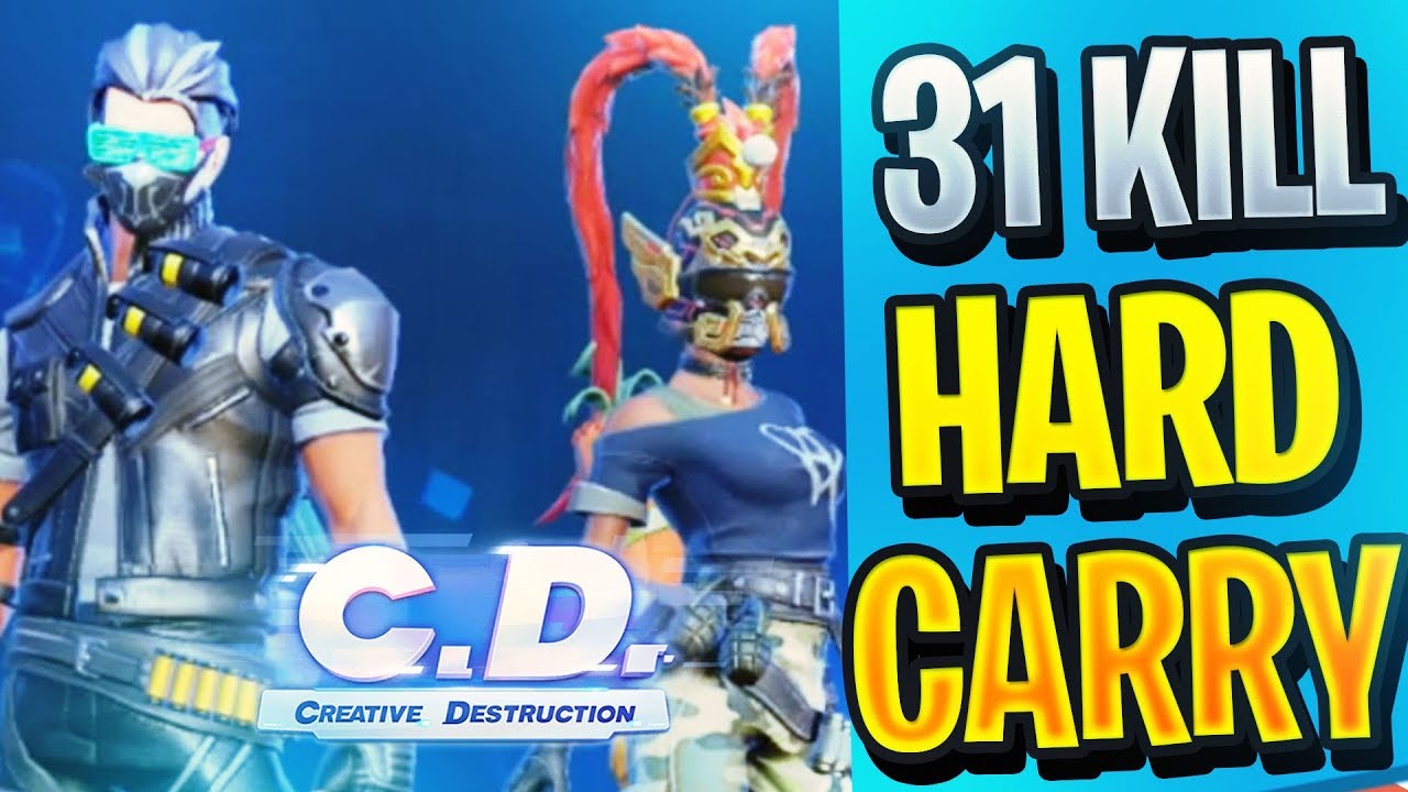 Creative Destruction Gameplay Pro - 31 INSANE CARRY  *Creative Destruction Pc Version Gameplay*