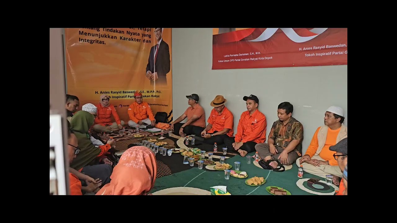 RAPAT DPD PARTAI GERAKAN RAKYAT KOTA DEPOK & MUNGGAHAN ROMADHON 2026