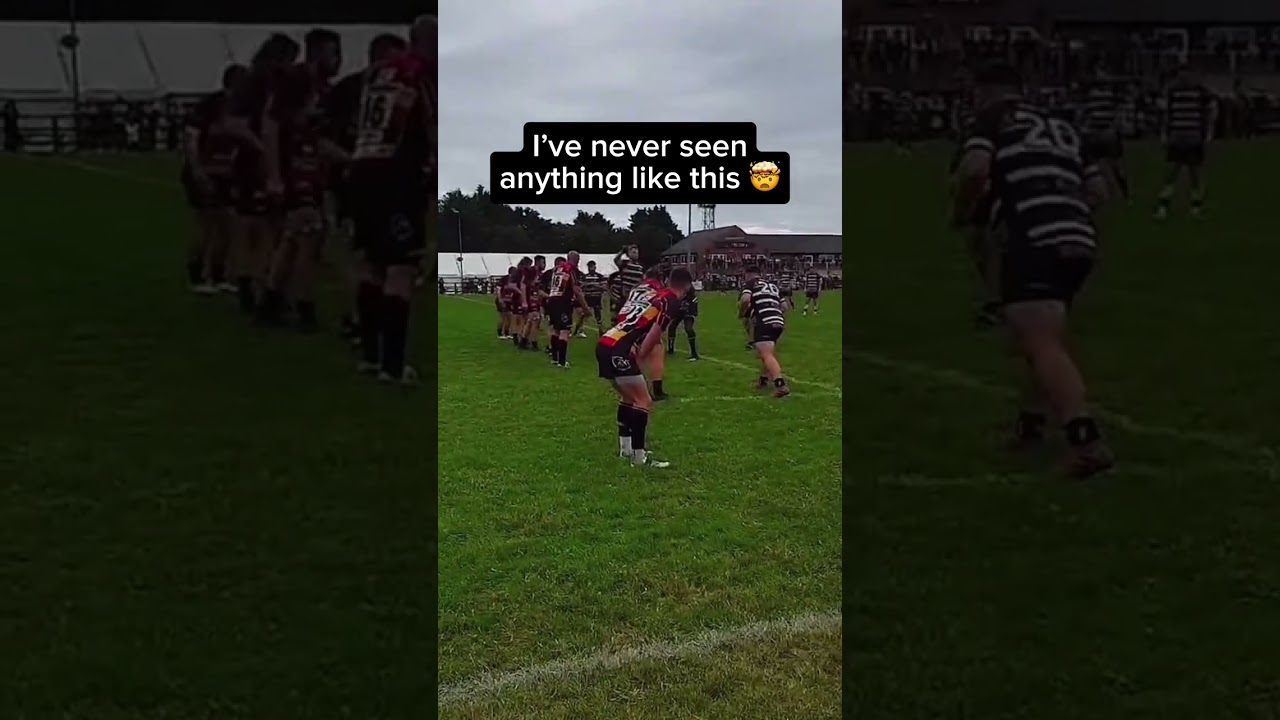 Have you ever seen a rugby play like THIS?! 👀