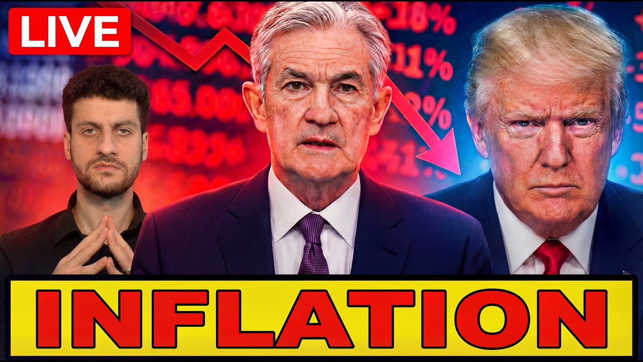 🚨 US Inflation Data LIVE : Hot or Cool PPI? What It Means for Fed Rate Cuts, Stocks & Bitcoin