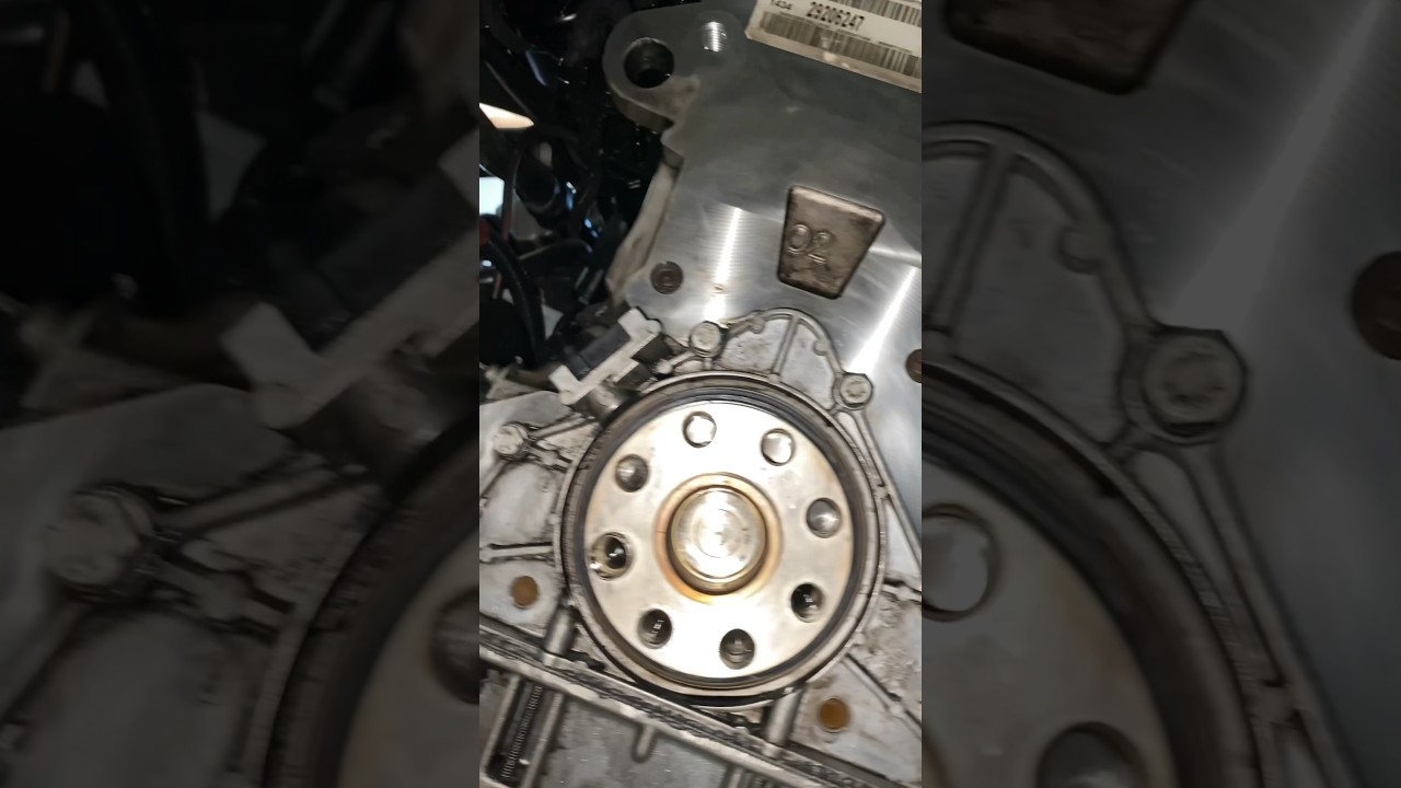 BMW E60 Gearbox removal ATF Crankshaft seal replacement #bmw #e60 #gearbox #seal #crankshaft #shorts