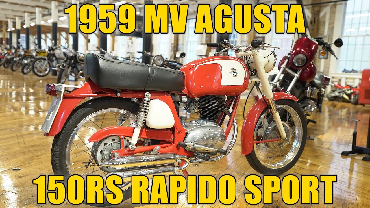 1959 MV Agusta 150RS Rapido Sport