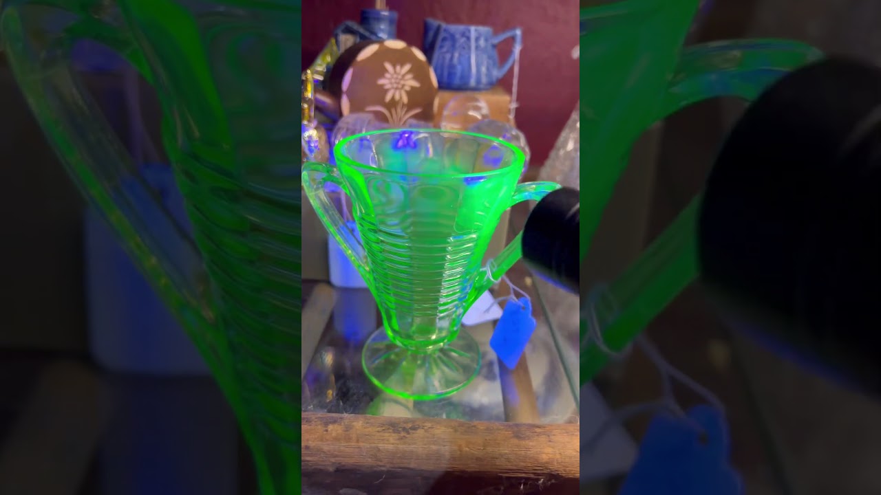 Thrifting for Uranium Glass!
