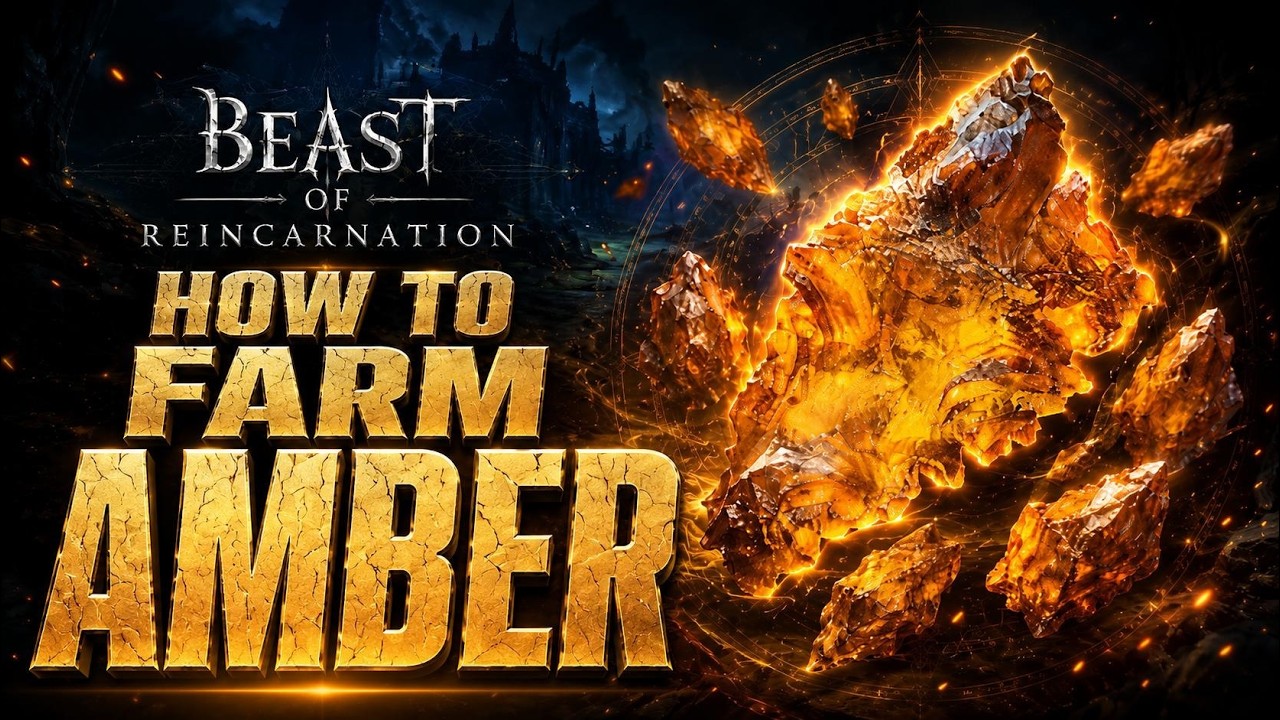 Beast of Reincarnation - How To Farm Amber Fast - Best Method