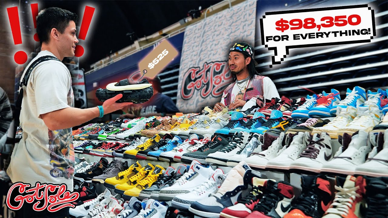 Cashing Out Sneakers at Washington DC Got Sole!