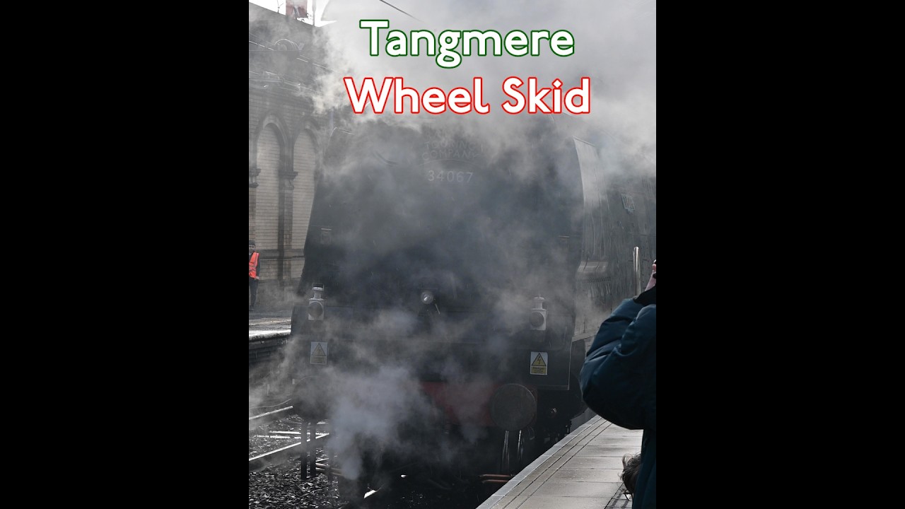 Loco Tangmere Wheelslip on First Steam Tour of 2026