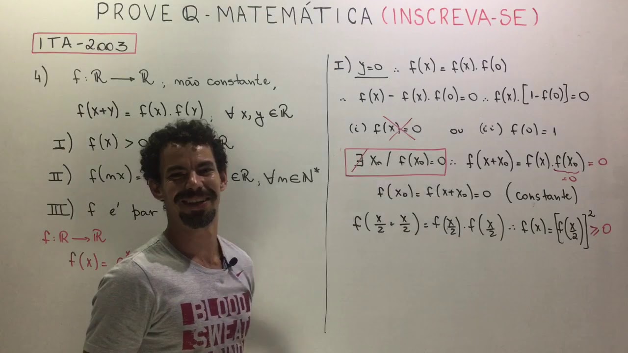 ITA 2003 - Questão 4 [FUNÇÃO]