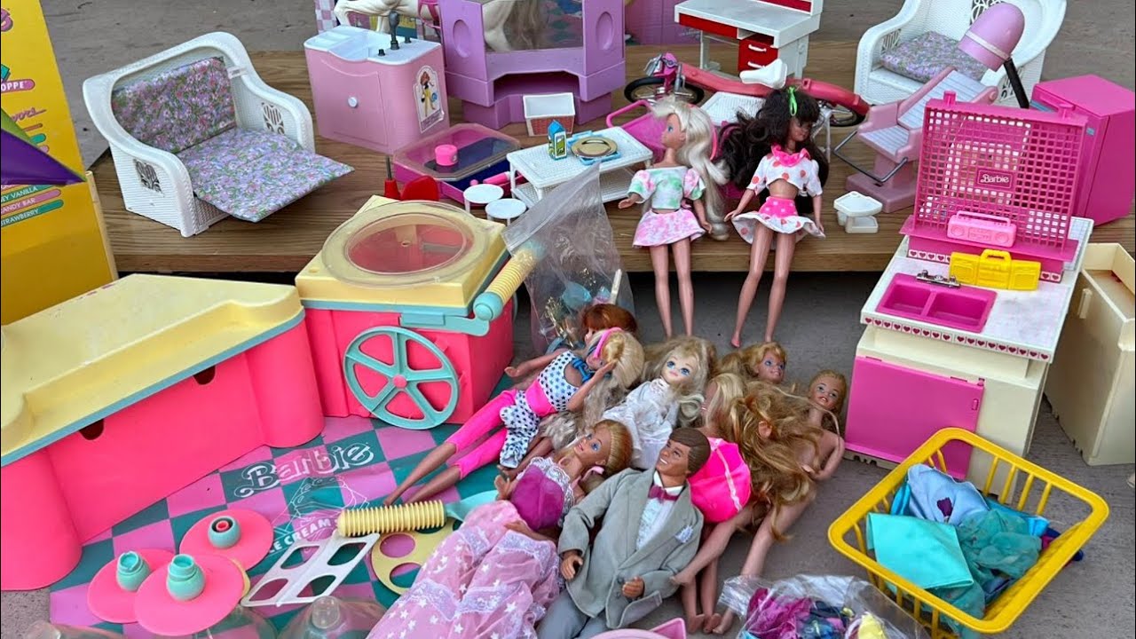 Facebook Market Vintage Barbie lot.