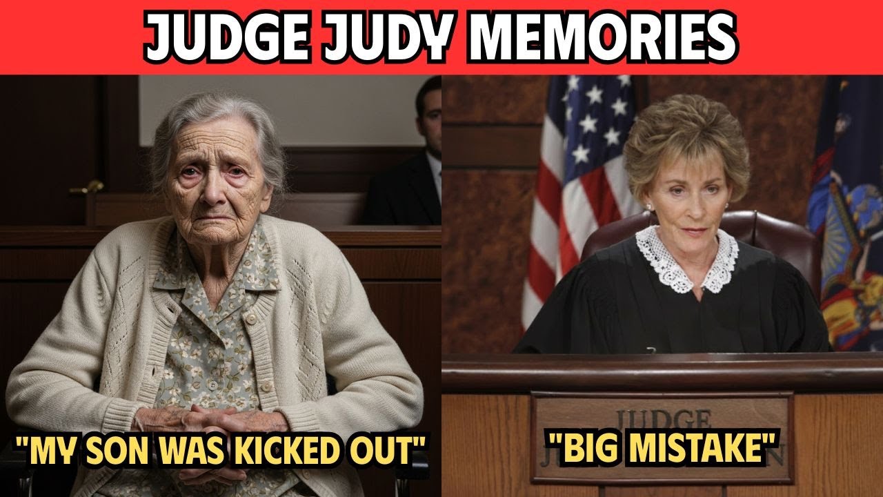 87-Year-Old Mother Kicked Out by Son — Judge Judy's Ruling Shocked Everyone...