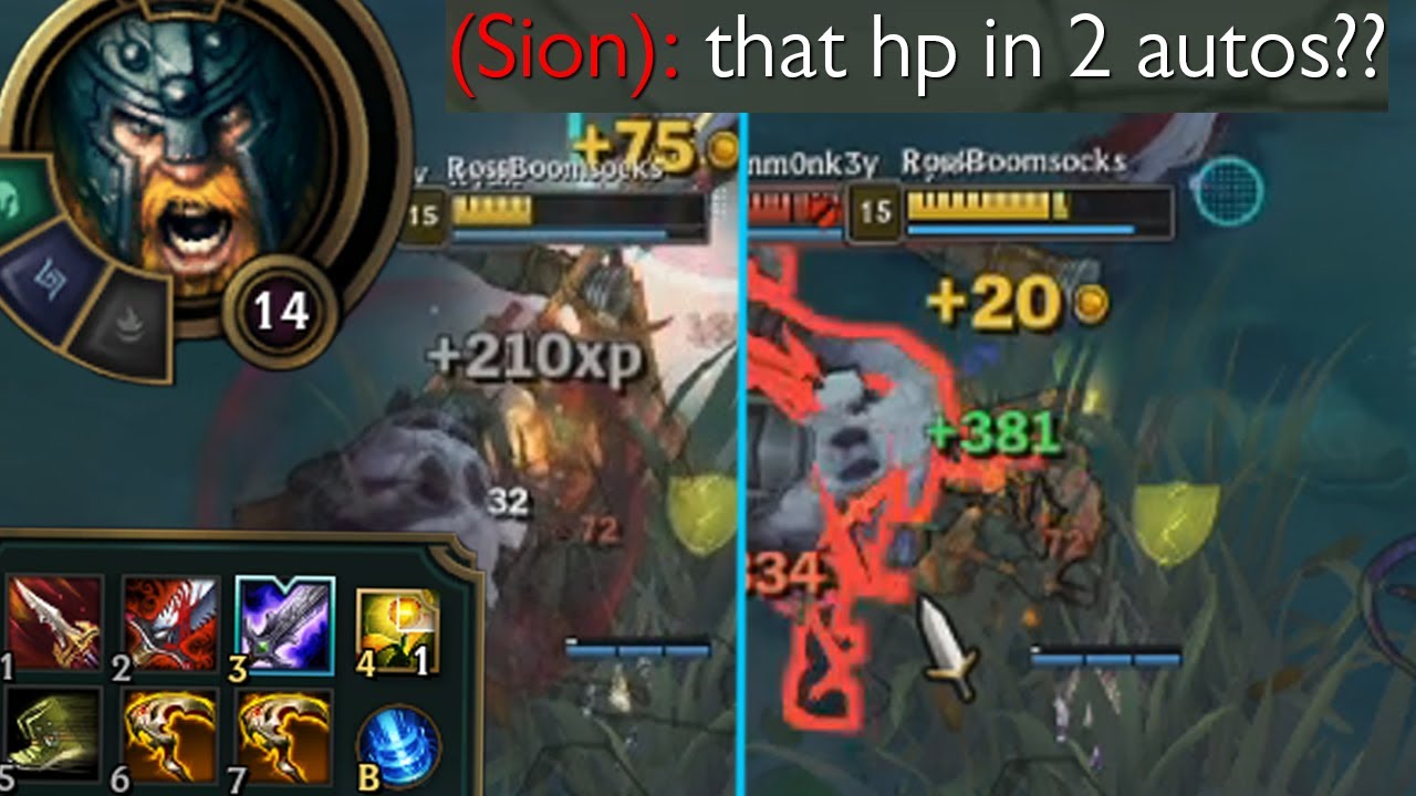 Olaf but I have over 100% lifesteal and can basically heal to full health in 2 auto attacks