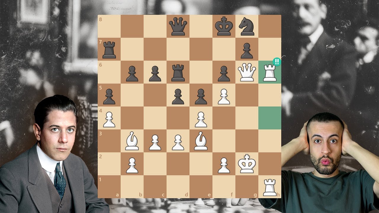 بهترین معلم شطرنج کاپابلانکاست میگی نه ویدیو رو تماشا کن