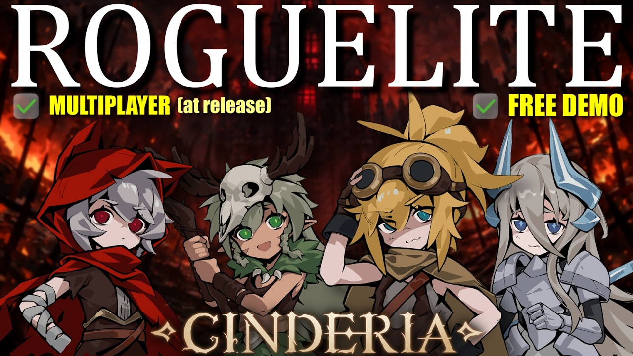 Этот новый Roguelite невероятно многообещающий || Краткий обзор Cinderia