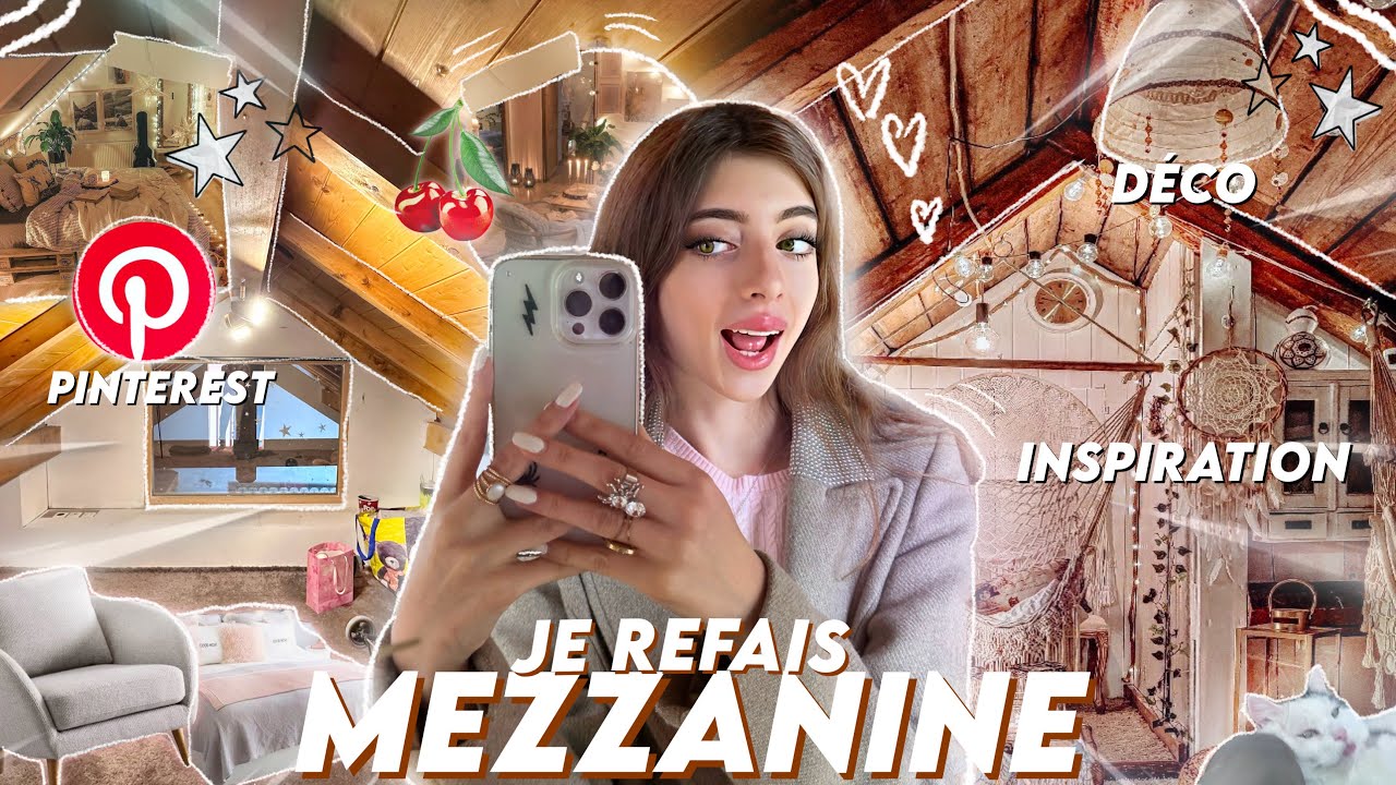 JE REFAIS MA MEZZANINE ! 🛌✨ *VLOG, PINTEREST, INSPIRATION* ꙳⋆⟡