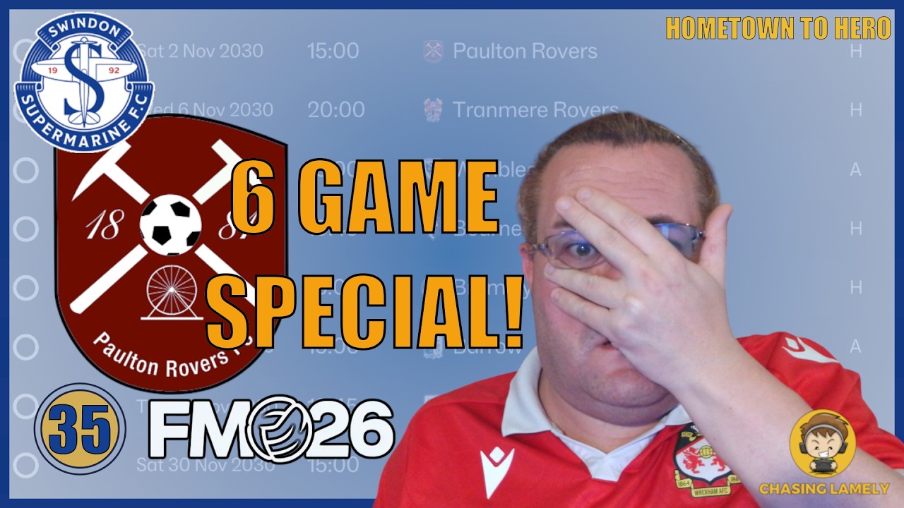 FA Cup Reunion With Paulton! + 5 Match Special | FM26 Hometown To Hero #35