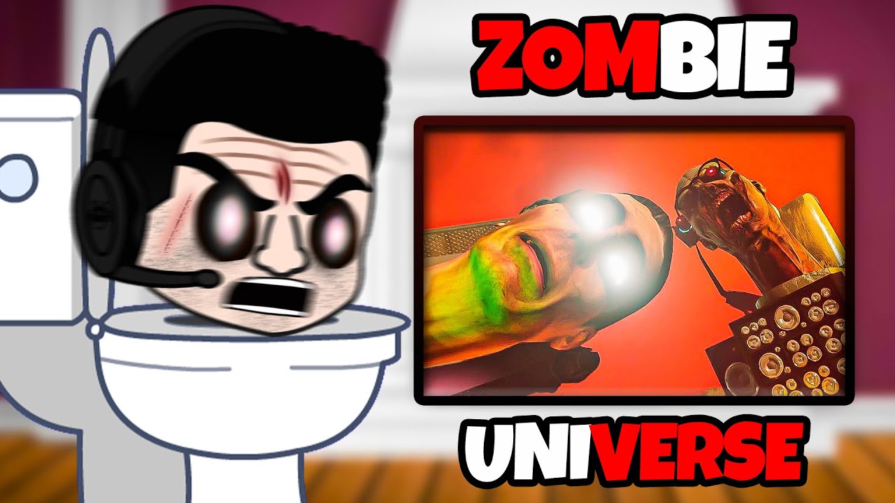 skibidi toilets react to skibidi toilet zombie universe (new virus) part 2 - gacha react